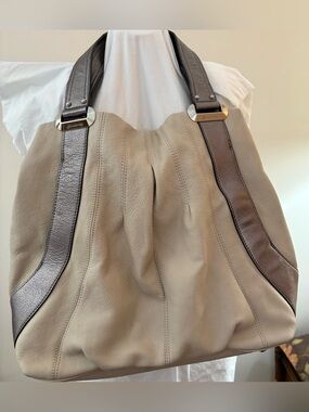 B. Makowsky Leather Hobo Bag